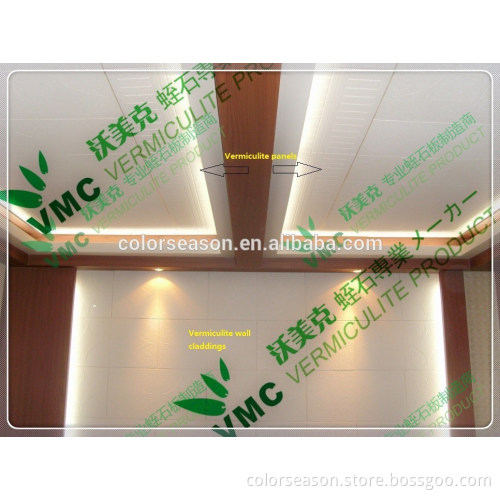 Vermiculite fireproof interior board